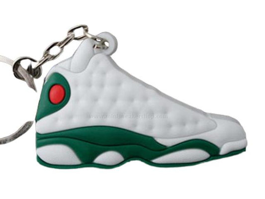 Flat Silicon Sneaker Keychain AJ 13 - Ray Allen PE