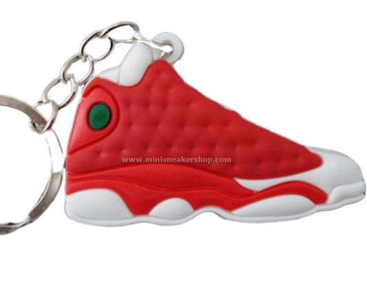 Flat Silicon Sneaker Keychain AJ 13 - Premio Bin 23