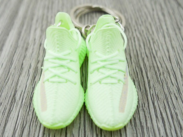 Mini Sneaker Keychains YZY V.2 - GLOW