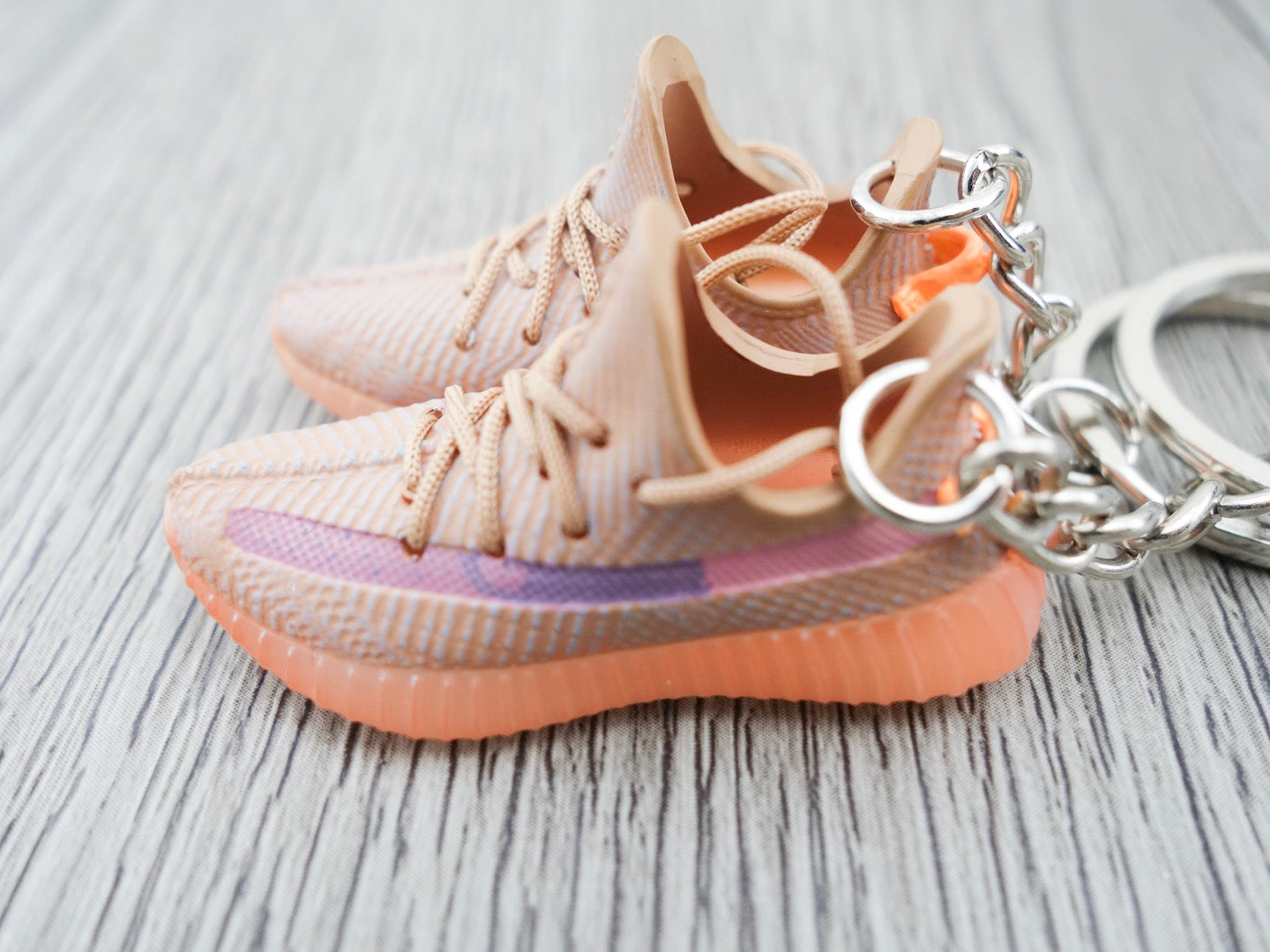 Mini Sneaker Keychains YZY - CLAY