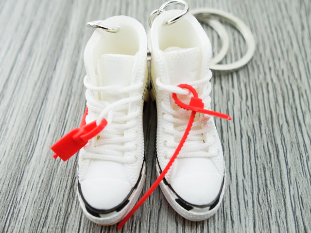 Mini sneaker keychain 3D Converse OW - STRIPE