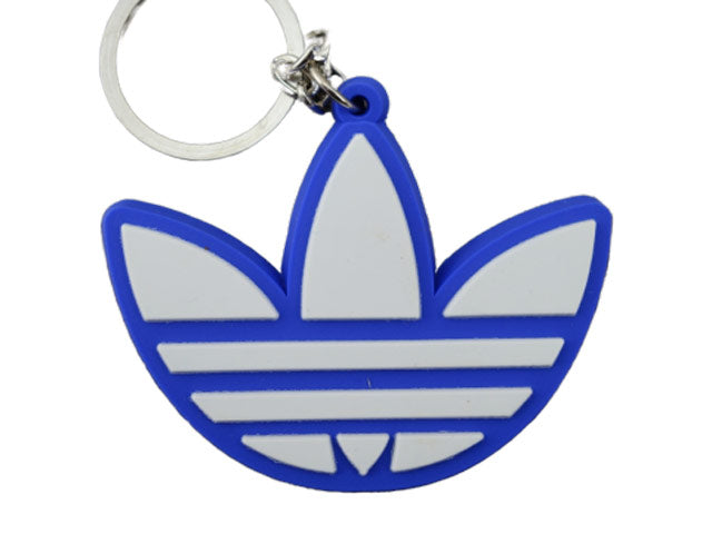 Flat silicon Sneaker Keychain Adidas flower