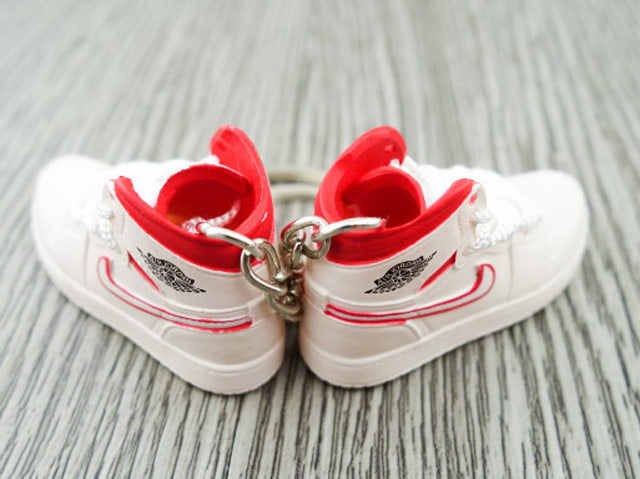 Mini sneaker keychain 3D Air Jordan 1 High Phantom