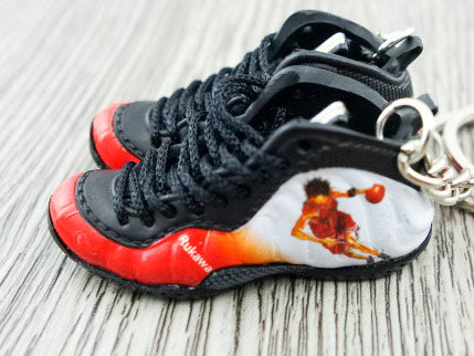 Mini sneaker keychain 3D Foam One Slam Dunk