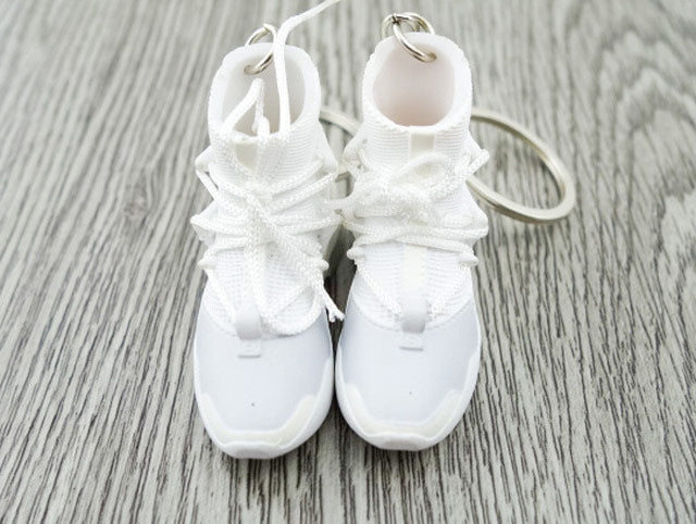 Mini 3D sneaker keychains FEAR OF GOD White