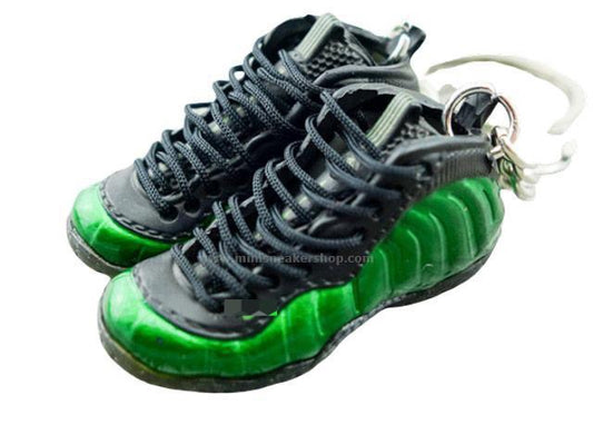 Mini sneaker keychain 3D Foam - Space Green