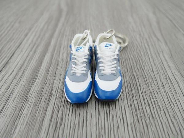 mini 3D sneaker keychains Air Max 1 - OG Sport Blue (1987)