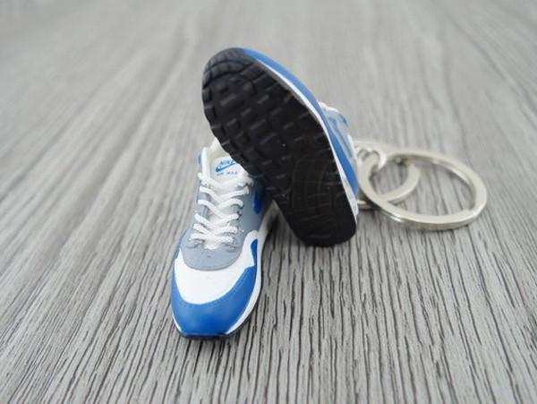 mini 3D sneaker keychains Air Max 1 - OG Sport Blue (1987)