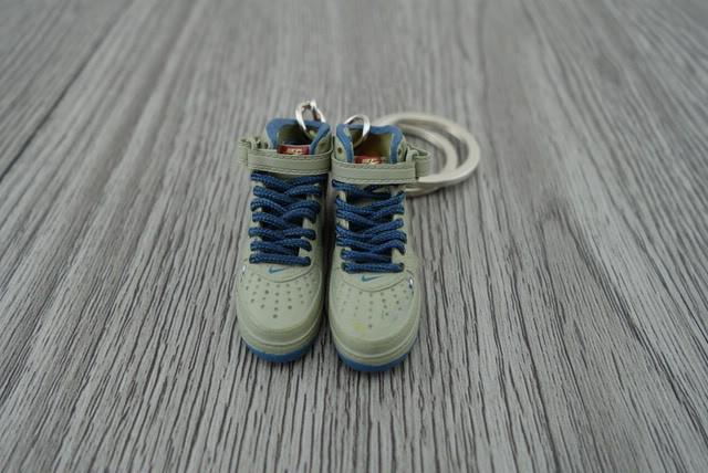 mini sneaker keychains Air Force One Tuskegee