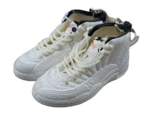 Mini 3D sneaker keychains AJ 12 White