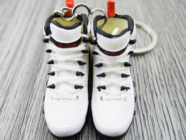Mini Sneaker Keychains AJ 9 - Oregon State University