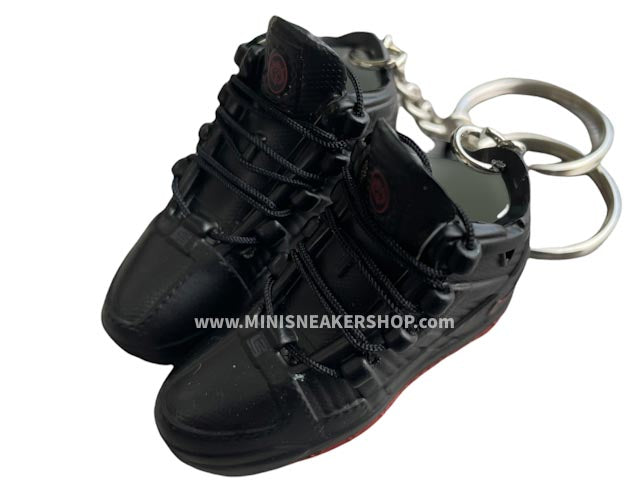 Mini sneaker keychain 3D Nike Lebron James Black and Red