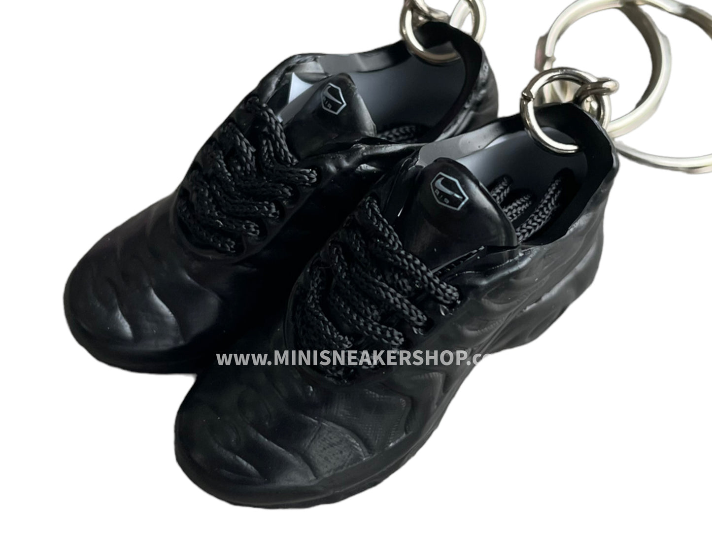 mini 3D sneaker keychains TN - black