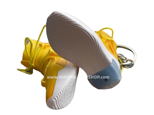 Mini 3D sneaker keychains FEAR OF GOD Yellow