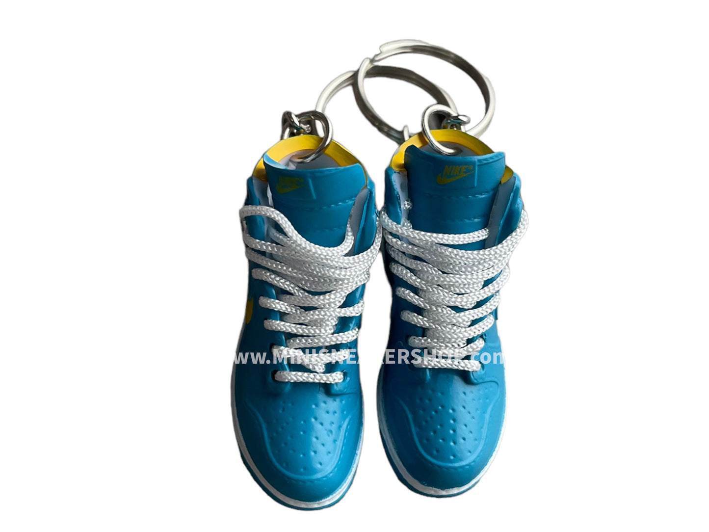 Mini sneaker keychain 3D Dunk - Blue Chill