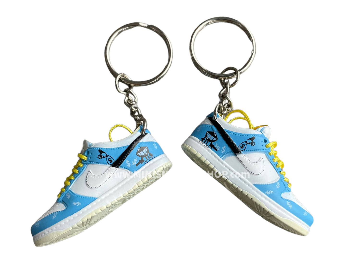 Mini sneaker keychain 3D Dunk - Anime