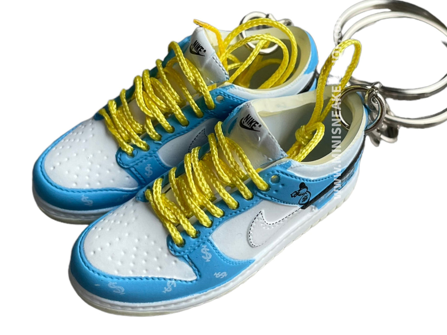 Mini sneaker keychain 3D Dunk - Anime