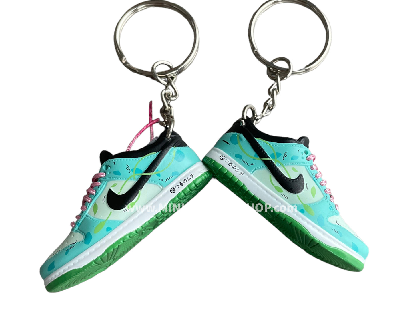 Mini sneaker keychain 3D Dunk - South Beach