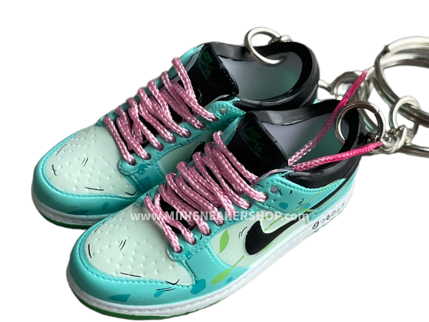 Mini sneaker keychain 3D Dunk - South Beach