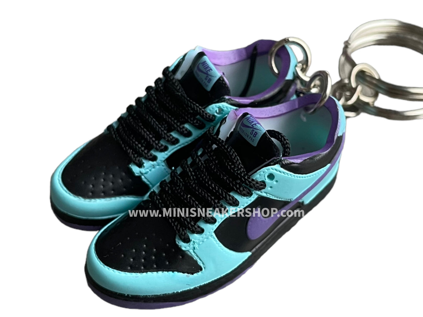 Mini sneaker keychain 3D Dunk - Charlotte