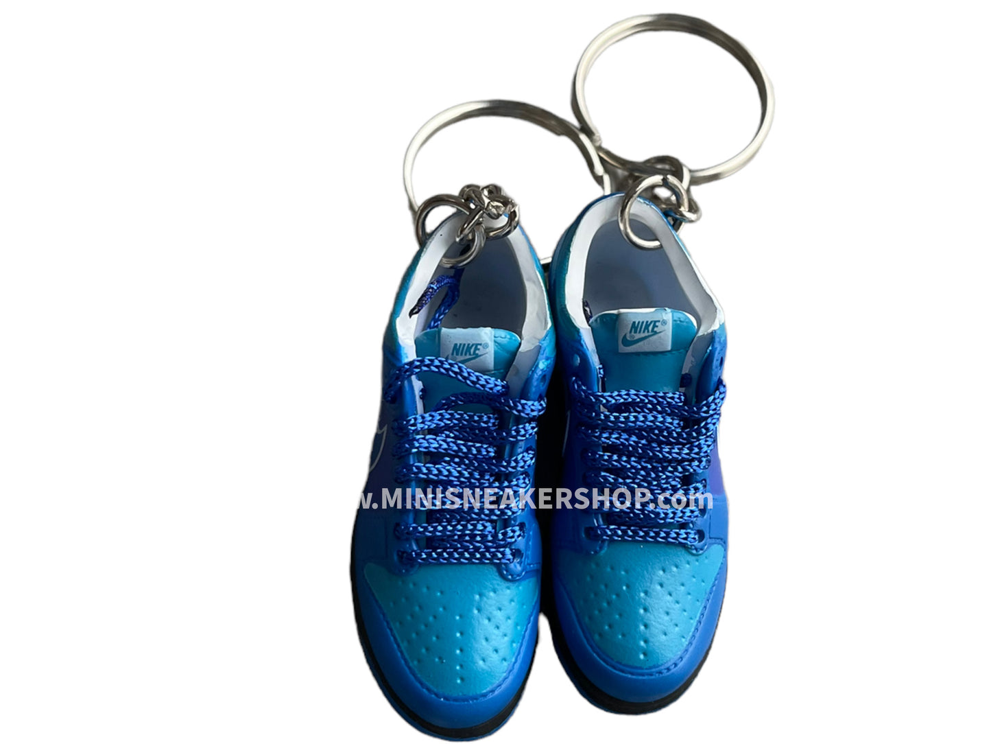 Mini sneaker keychain 3D Dunk - Royal Blue