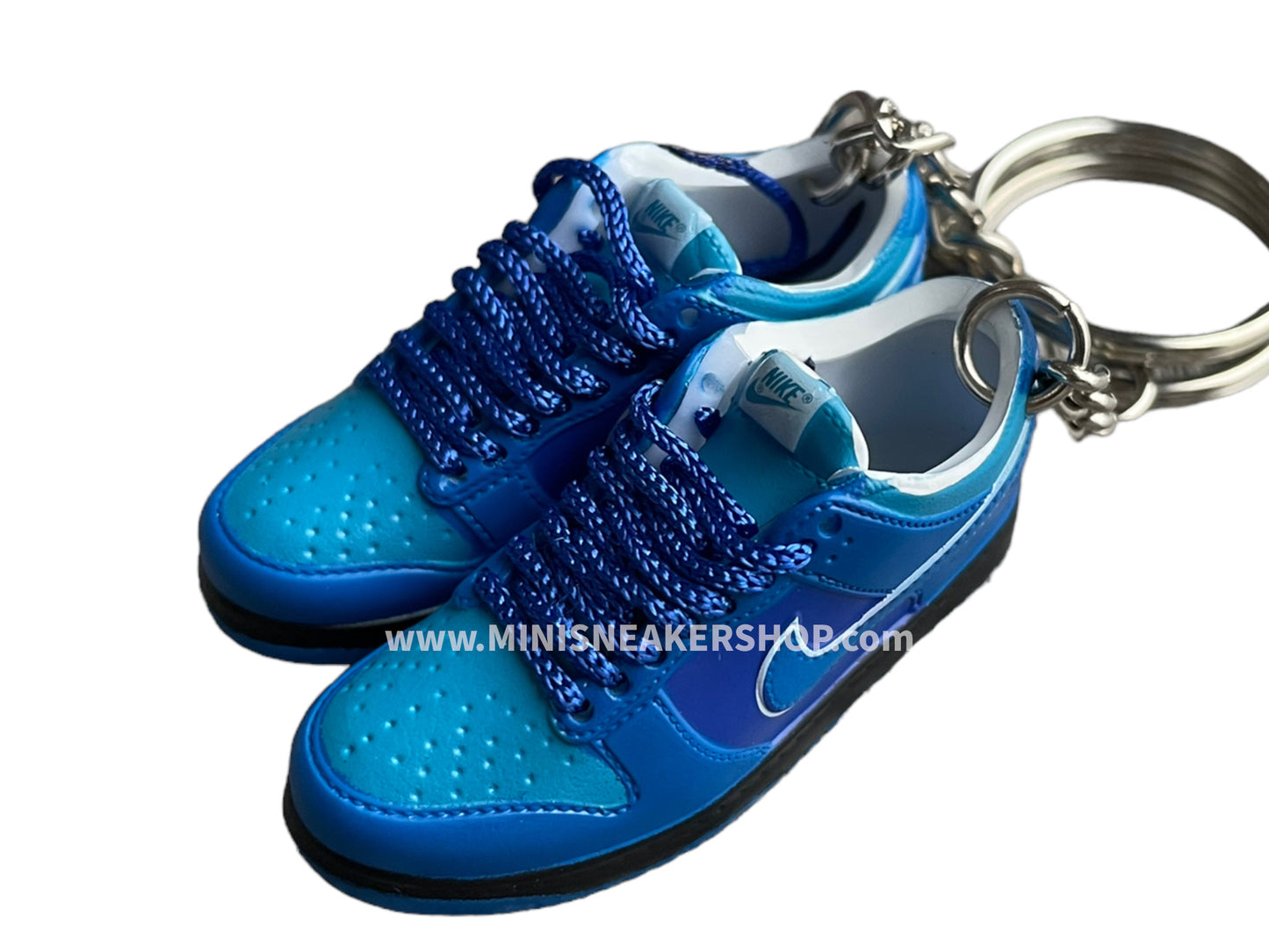Mini sneaker keychain 3D Dunk - Royal Blue