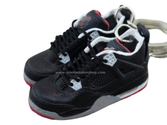 Mini Sneaker Keychains AJ 4 - Retro Bred