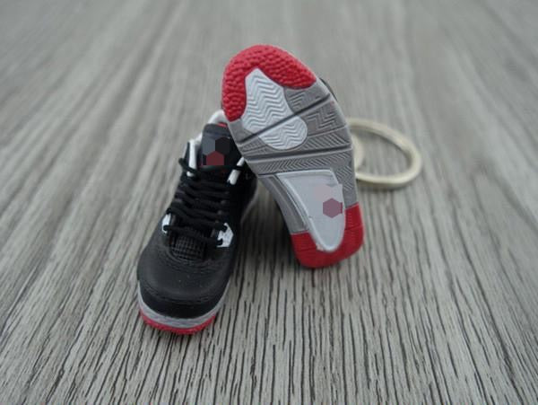Mini Sneaker Keychains AJ 4 - Retro Bred