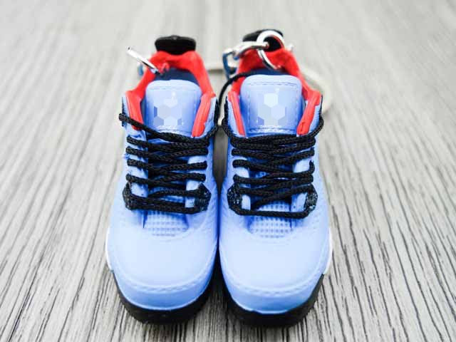 Mini sneaker keychain 3D AJ 4 x Travis - Cactus J