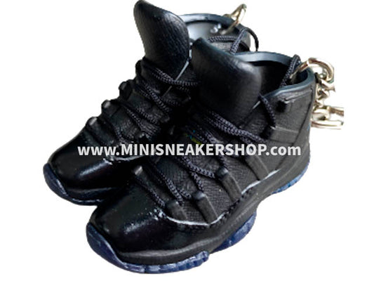 Mini 3D sneaker keychains AJ 11 Gamma Blue