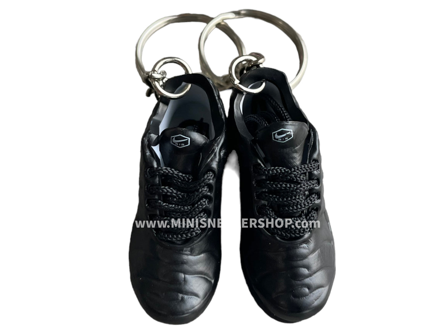 mini 3D sneaker keychains TN - black