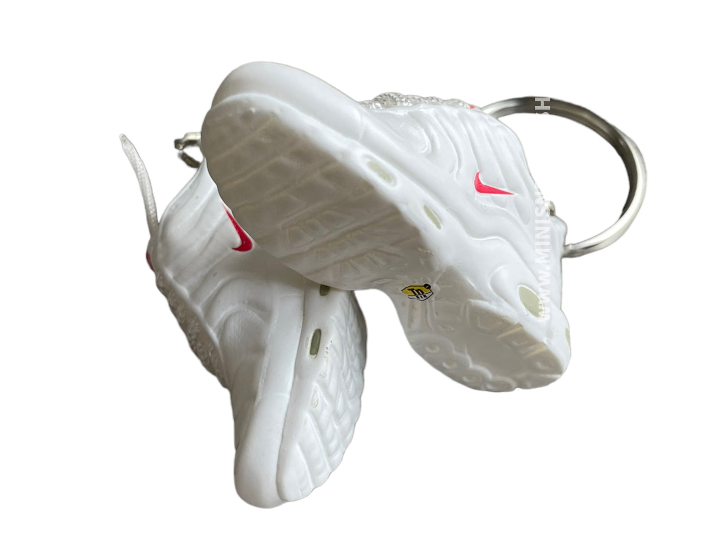 mini 3D sneaker keychains TN - white