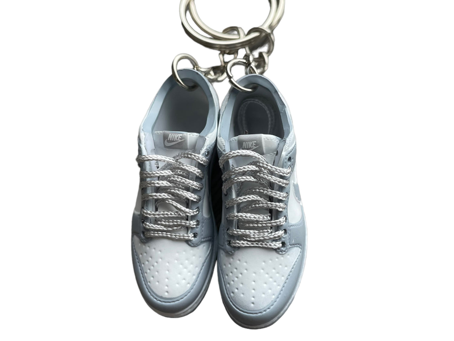 Mini sneaker keychain 3D Dunk - Grey Fog