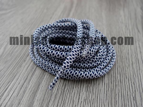 Trainer laces - 3M - White Black