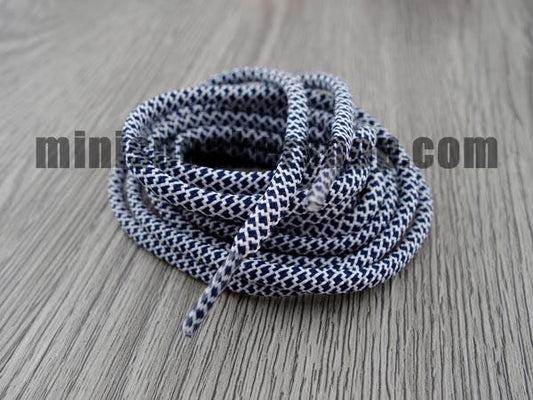 Trainer laces - 3M - White Black
