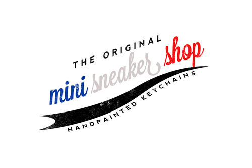 Mini sneaker keychain 3D HQ AJ1 x OW x LV inspired - EXCLUSIVE - Limit –  Mini Sneaker Shop