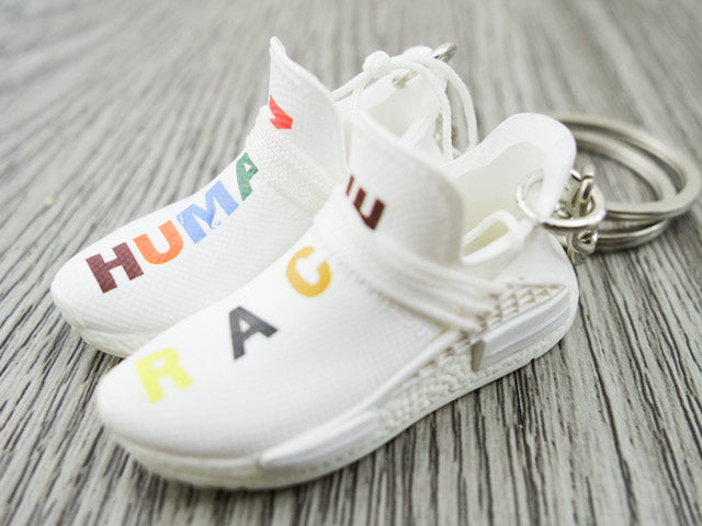 Mini sneaker keychain 3D Pharrell - Human Race - Multi