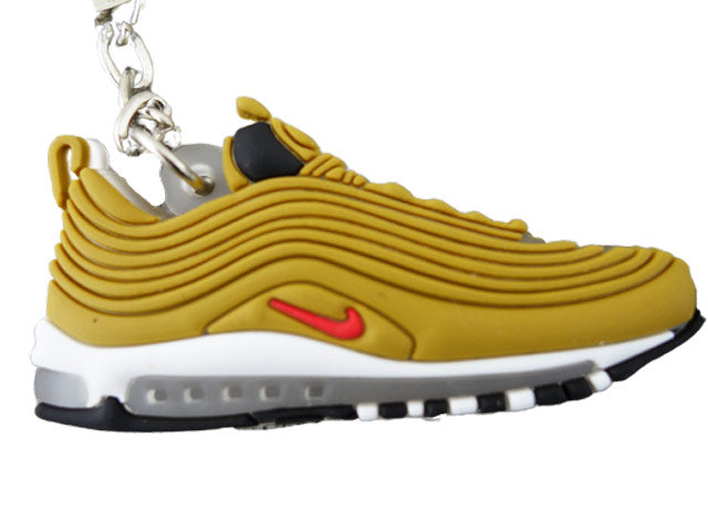 Flat Silicon keychain - Airmax 97 GOLD OG