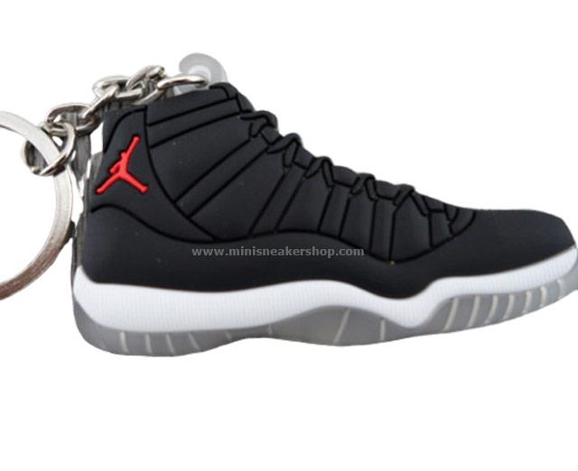 Flat Silicon Sneaker Keychain Jordan 11 Retro BG 72-10