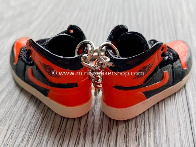 Mini sneaker keychain 3D Air Jordan 1 - Shattered Backboard 3.0