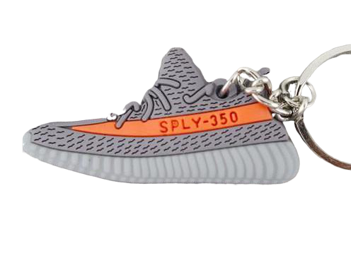 Flat Silicon Sneaker Keychain YZY V.2 OG