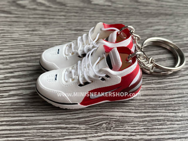 Mini sneaker keychain 3D Nike Kobe  Black Red White