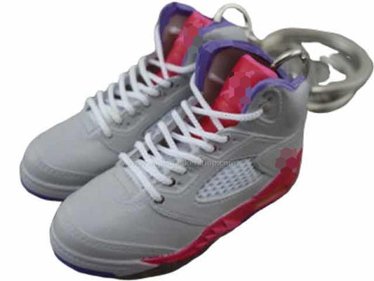 Mini Sneaker Keychains AJ 5- Bel Air
