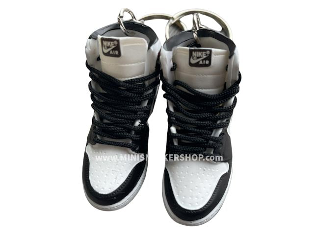Mini sneaker keychain 3D Air Jordan 1 - Mocha
