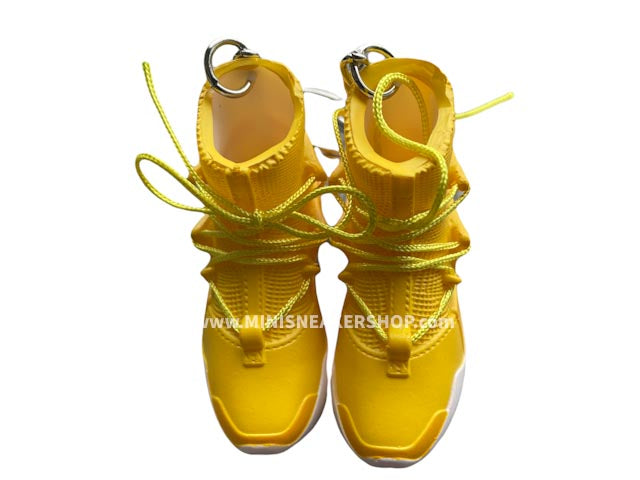 Mini 3D sneaker keychains FEAR OF GOD Yellow