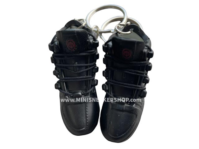 Mini sneaker keychain 3D Nike Lebron James Black and Red