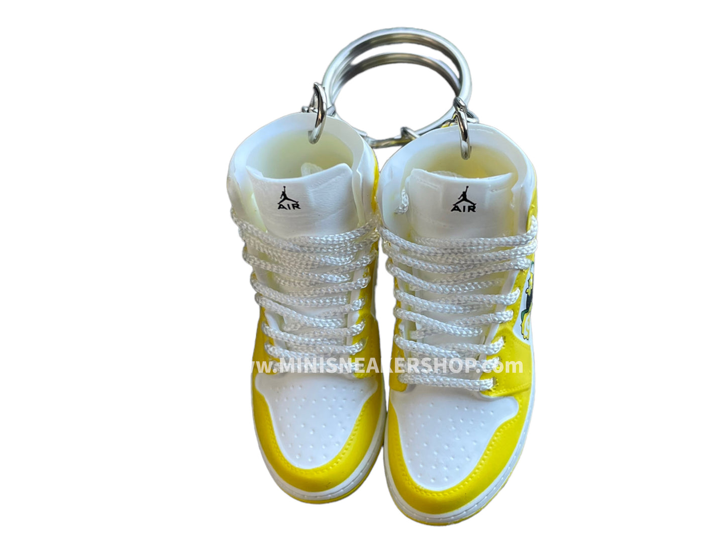 Mini sneaker keychain 3D  Air Jordan 1 - Dynamic Yellow