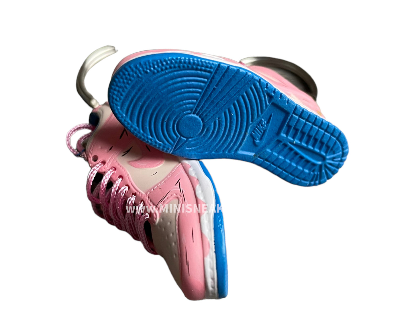 Mini sneaker keychain 3D Dunk - Kenjo concept Pink