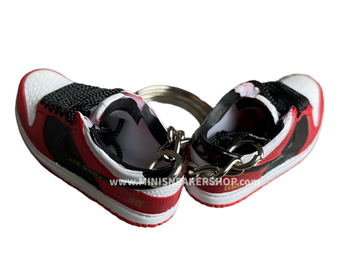 Mini sneaker keychain 3D Dunk - Evangelion