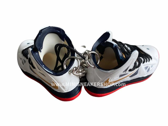 Mini sneaker keychain 3D Nike Lebron James Team USA